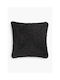 Calma House Sofa Cushion Ural 100% Cotton Black 60x60cm