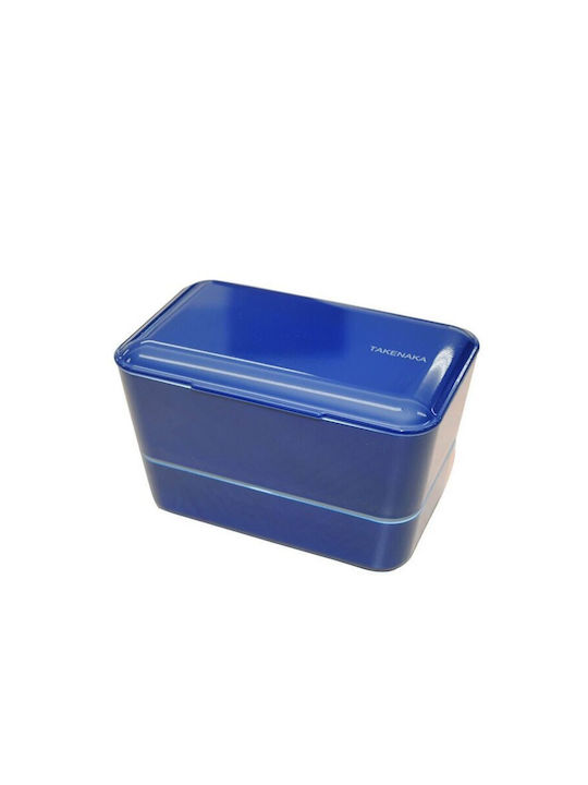 Bento Βox Lunchbox Kunststoff Blau 1150ml 1Stück