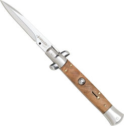 Haller Srogur Pocket Knife Brown with Blade made of Stainless Steel