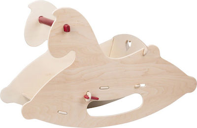 Moover wooden Rocking Toy Horse Beige