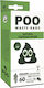 M-Pets POO Bio Waste Bags Hundekotbeutel 4 Rollen von 15Stück