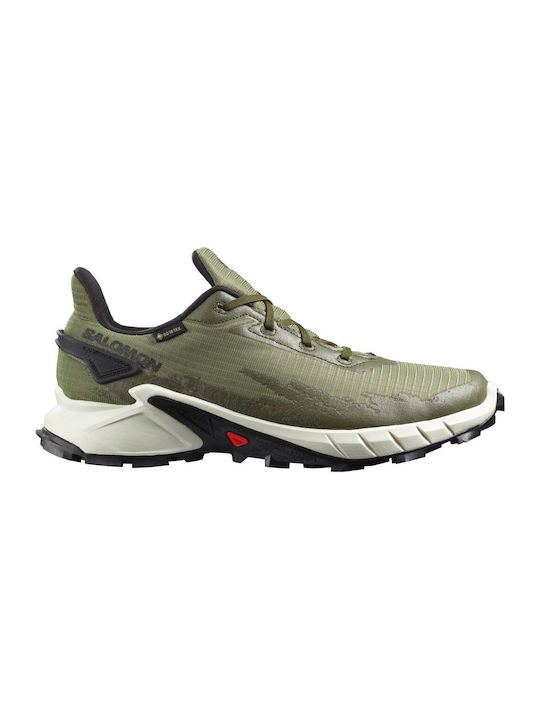 Salomon Alphacross 4 Trail Gore-Tex Deep Lichen Green / Vanilla Ice / Olive Night