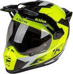 Klim Dual Krios Pro Charger Hi-Vis Κράνος Μηχανής On-Off