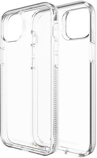 Gear4 Crystal Palace Umschlag Rückseite Silikon Transparent (iPhone 14 Plus)