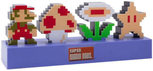 Paladone Παιδικό Διακοσμητικό Φωτιστικό Super Mario Bros Πολύχρωμο 30εκ.
