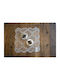 Mc Decor Καρέ Τραπεζομάντηλο με Δαντέλα 4826 Light Grey 40x40εκ.