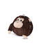 Noxxiez Kids Decorative Pillow Gorilla Brown 35x35cm