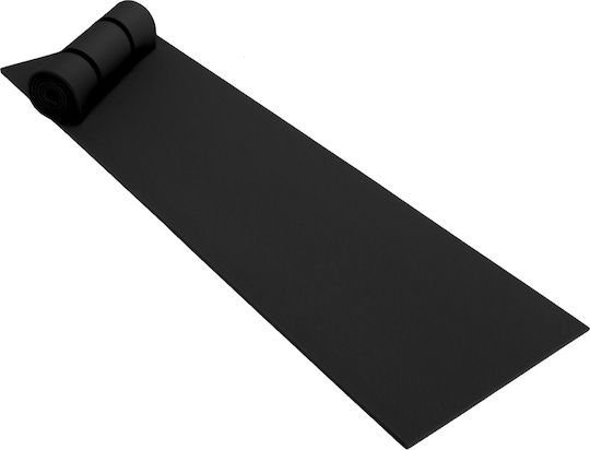 Panda Crosslinked Spumant Single Substrat Camping 180x50cm Grosime 1cm în culoarea Negru