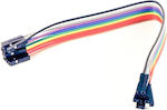 Dupont Jumper Cable 30cm F-F (10 bucăți)