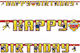 Amscan Happy Birthday Πυροσβέστης Sam Γιρλάντα για Party 180εκ.