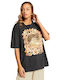 Billabong Super Natural Damen T-shirt Schwarz