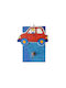Oxygen Kids Wall Hanger Single Hook Wooden Polychrome 10x15cm