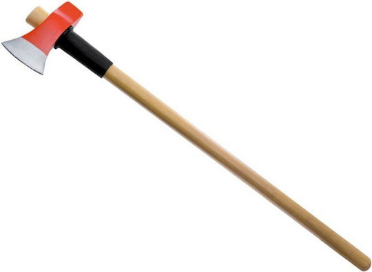 Kapriol 50301 Shredding Axe Length 90cm and Weight 3.5kg with Wooden Handle