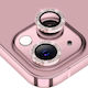 Enkay Glitter Προστασία Κάμερας Tempered Glass Pink για το iPhone 14 / 14 Plus