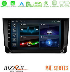 Bizzar M8 Series Ηχοσύστημα Αυτοκινήτου για Seat Arona / Ibiza (Bluetooth/USB/WiFi/GPS) με Οθόνη Αφής 9"