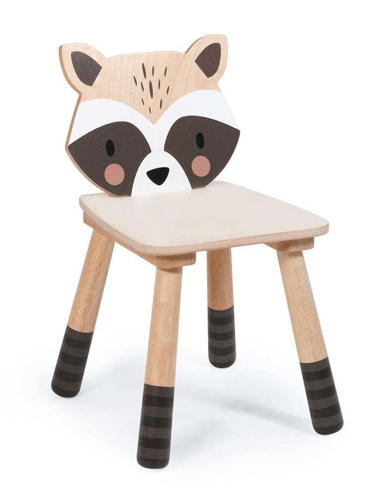 Chair Raccoon Beige 30x29x47cm