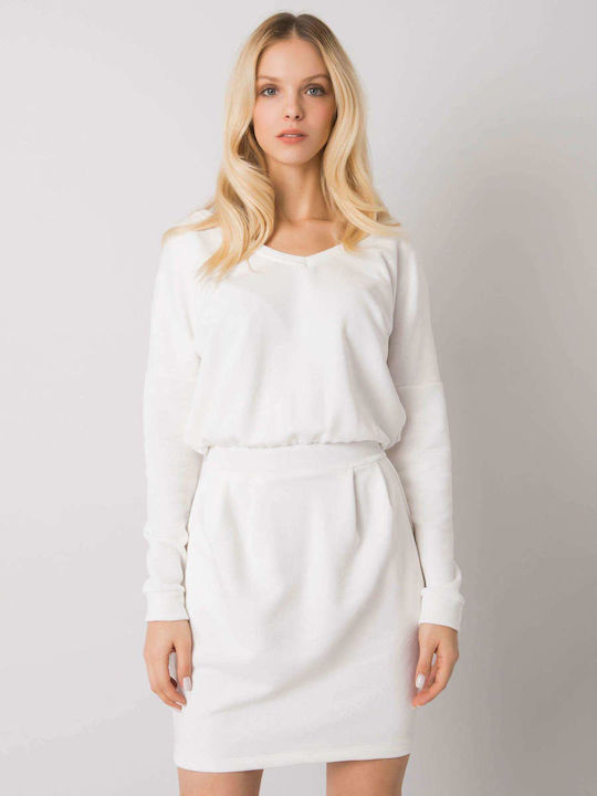 Rue Paris Mini Dress White