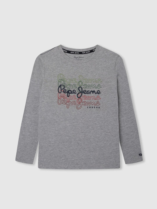 Pepe Jeans Kids Blouse Long Sleeve Gray