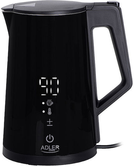 Adler black Kettle 1.7lt 2200W Black