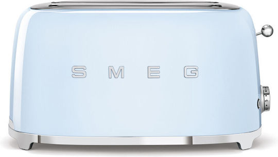 Smeg Φρυγανιέρα 2 Θέσεων 1500W Μπλε