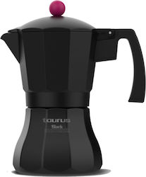 Taurus KCP9009I Stovetop Espresso Pot for 9Cups Black