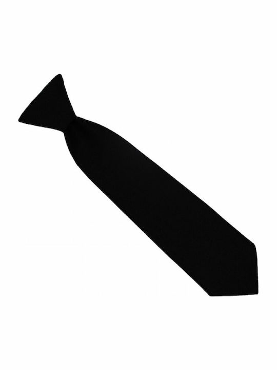 JFashion Деца Детска вратовръзка с Ластик Черен 29бр