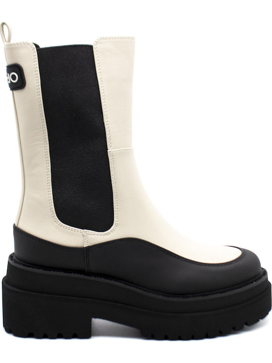 Liu Jo Ankle Boots Μπεζ
