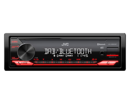 JVC Ραδιόφωνο Αυτοκινήτου 1 DIN (Bluetooth/USB)