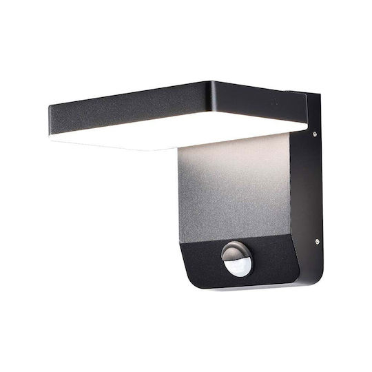 V-TAC Aplica de exterior montată pe perete LED IP65 17W cu Alb Cald Lumină 17.8x17x16εκ.