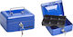 Maurer Cash Box with Lock Blue 94460