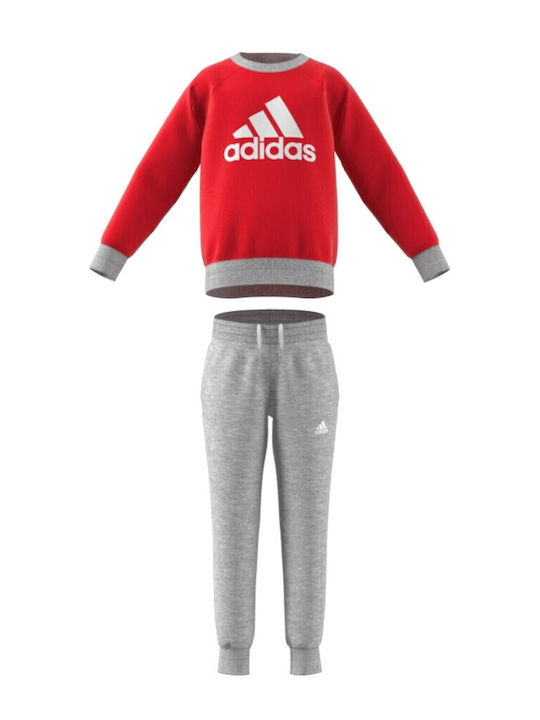 adidas Kids Sweatpants Set Red