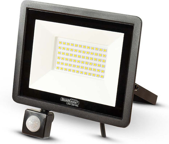 Bormann BLF1940 LED Flood Light 10W Natural White 4000K with Motion Sensor
