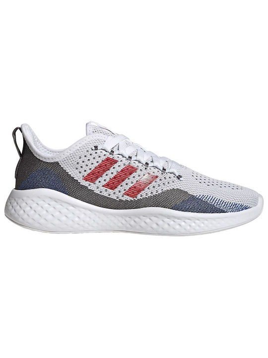 Adidas Fluidflow 2.0 Γυναικεία Αθλητικά Παπούτσια για Προπόνηση & Γυμναστήριο Λευκά