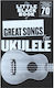 Music Sales Ukulele Great Songs -The Little Black Book Sheet Music