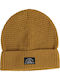 Beanie Beanie Knitted Mustard
