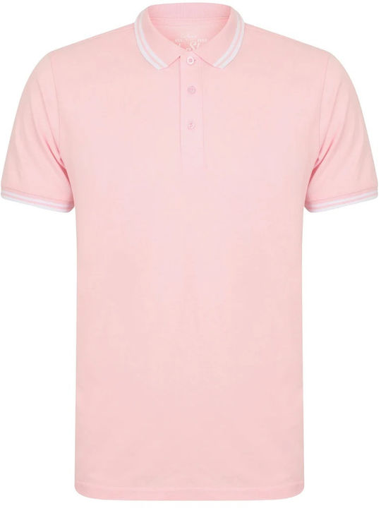 South Shore Nova Cotton Pique Polo Shirt 1X10501 - Baby Pink