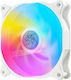 Silverstone Air Blazer 120RW Case Fan (2200rpm / 93.97cfm) with ARGB Lighting and 4-Pin PWM Connection White