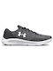 Under Armour Charged Pursuit 3 Twist Ανδρικά Αθλητικά Παπούτσια Running Γκρι