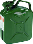 Maurer Recipient de combustibil Metalic cu Tub de Extensie 20lt Verde