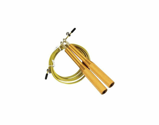 E-Fit Adjustable Jump Rope with Ball Bearings Yellow Pro