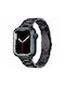 Spigen Modern Fit Armband Rostfreier Stahl Schwarz (Apple Watch 38/40/41mm) AMP04803