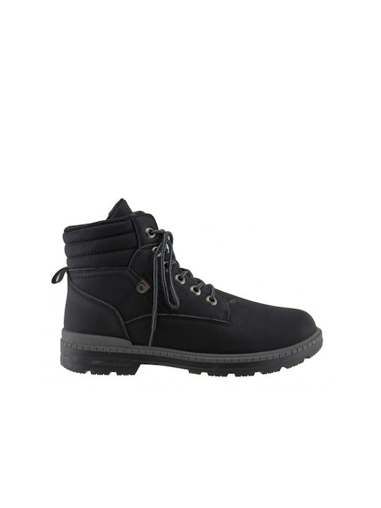 Cockers men's black lace-up boots