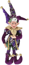 Iliadis Christmas Elf Figure Purple 30cm