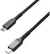 Nomad Kevlar Braided USB 2.0 Cable USB-C Male - USB-C PD Black 1.5m NM01914000