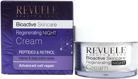 Revuele Bioactive Пептиден Нощен Крем За Лице За Против Стареене И Стягане На Кожата С Ретинол И Пептиди 50ml