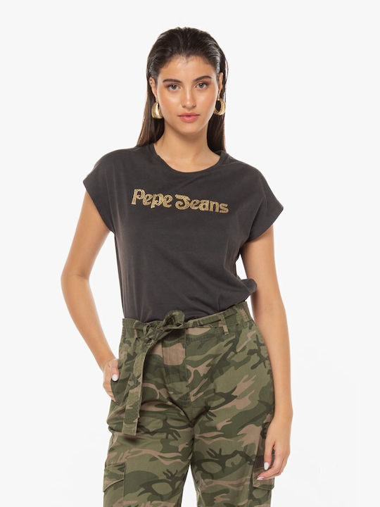 Pepe Jeans Women's T-shirt Black