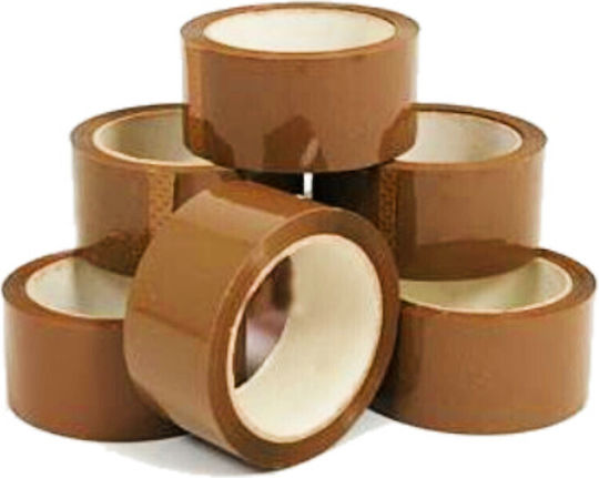Groovy Verpackungsfolie Stumm 36mm x 55m in Braun Farbe