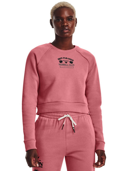 Under Armour Women's Sweatshirt Pink