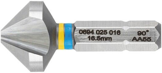 Wurth Short Conical Cutter Yellow-Blue Ring HSS Cutter Bit HSS 10mm