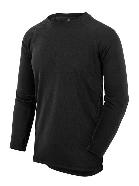 Helikon Tex US LVL 1 Bluza termică pentru bărbați cu mâneci lungi Negru